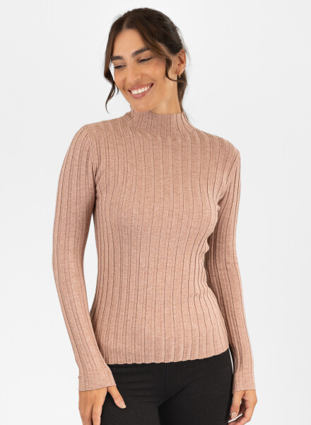 Polera tote Rosa antique