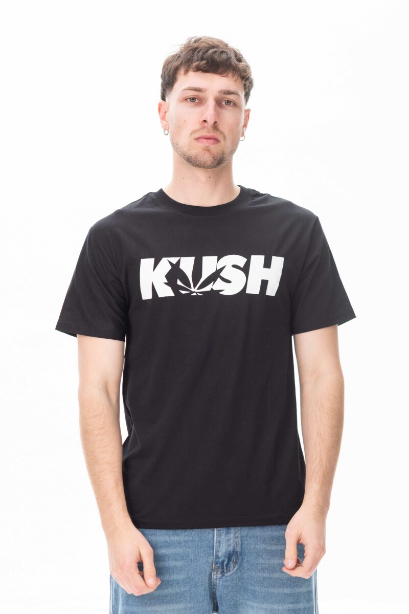 Remera Kush2 Negro