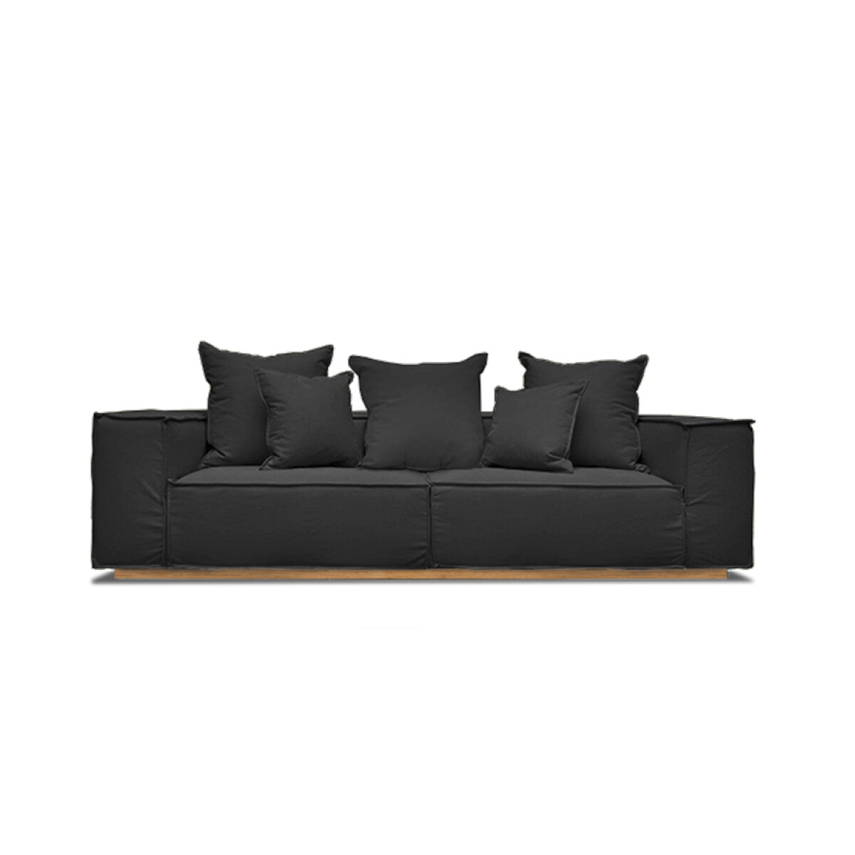 Sillón Luciana 4 cuerpos XL - Negro 