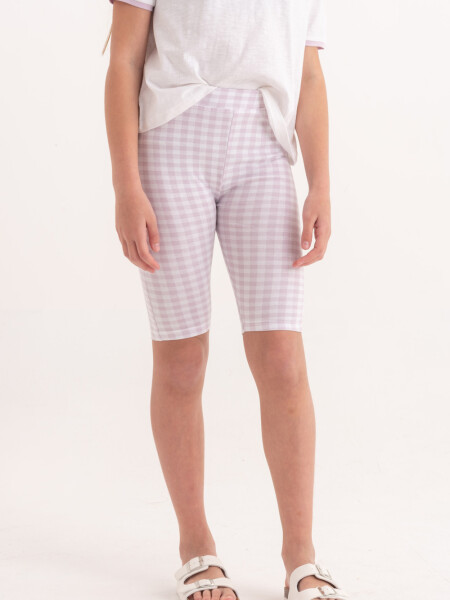 Legging corta Lila