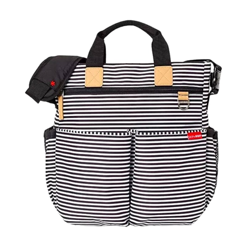 BOLSO MATERNAL SKIP HOP DUO SIGNATURE 01 negrocombinado