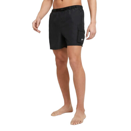 SHORT NIKE SWIM BELTED PACKBLE 5 Black