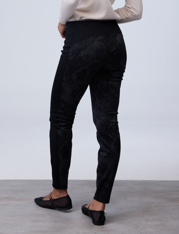 Legging Animal Print NEGRO/GRIS