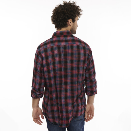 Camisa Wrangler de Hombre - FLANNEL SHIRT - WLS101UR ELD