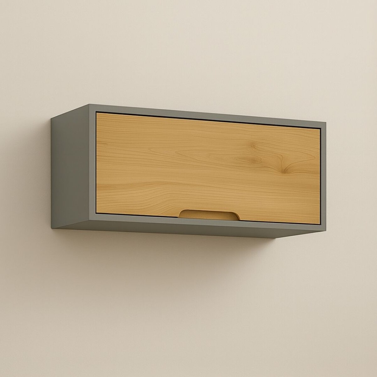 AÉREO - AUXILIAR 1 PUERTA - LINEA WOOD GRIS 