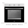 Horno Empotrar Convección Eléctrico Petra Inox 76l Ltc Horno Empotrar Convección Eléctrico Petra Inox 76l Ltc