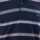 REMERA POLO RAYADA JERSEY Azul