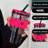 Vaso de vidrio HOHO con sorbito 450ml Vaso De Vidrio Hoho Con Sorbito 450ml
