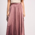 Imagen de Falda Saten Pliegues - Rosa