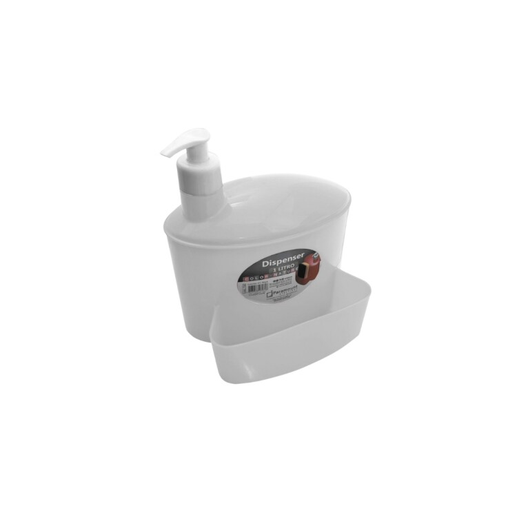 DISPENSADOR DE JABON DE 1LT 16X13.5X19CM DISPENSADOR DE JABON DE 1LT 16X13.5X19CM