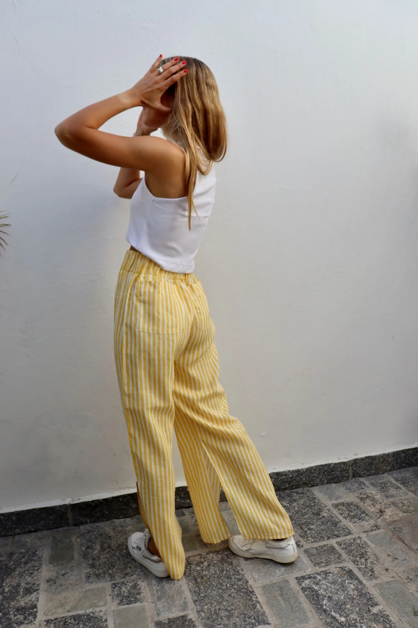 Stripes Pant amarillo xs