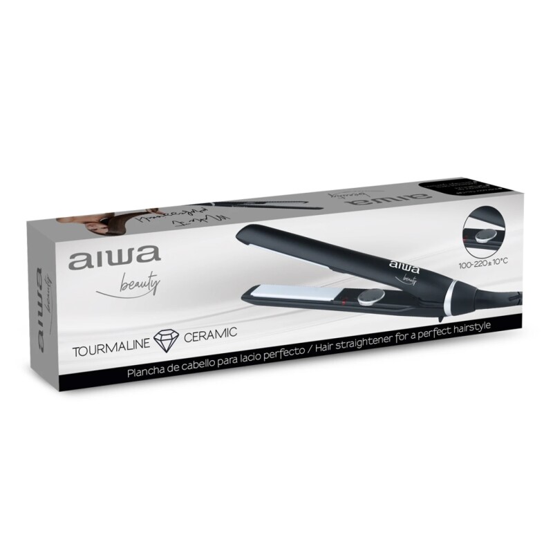 Plancha de Cabello Aiwa AW-TP0125 Cerámica (AW-TP0125) AIWA - PLANCHA CABELLO CONTR.TEMP REV.CERAMICO(CH)