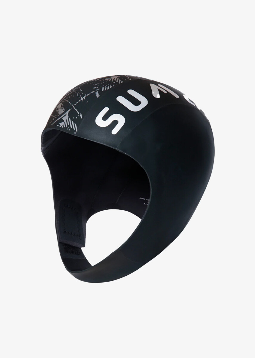 Gorra De Neopreno De Natación Sumarpo Neoprene Swim Cap - Negro 