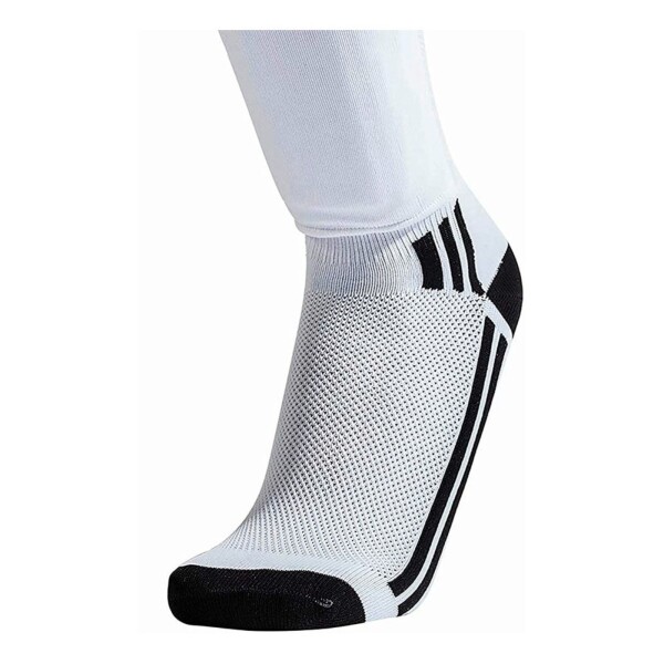 Franklin Medias Con Canillera Pantorrillera Fútbol Hockey Color Variante Blanco