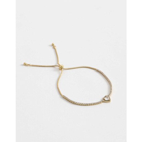 Pulsera Flexible Bañada En Oro Dorado