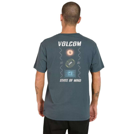 Remera Volcom Effect Azul