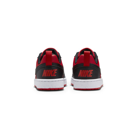 NIKE COURT BOROUGH LOW Black & Red