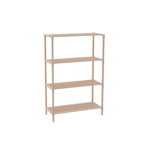 ESTANTERIA 4 NIVELES 116X65X30CM MADERA ESTANTERIA 4 NIVELES 116X65X30CM MADERA