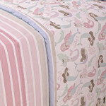 Edredón Kids Rayas Acqua Y Rosa – 180×240 cm Edredón Kids Rayas Acqua Y Rosa – 180×240 cm