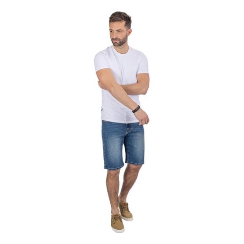 Short bermuda de jeans UFO Jonas Azul Oscuro Short bermuda de jeans UFO Jonas Azul Oscuro
