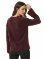 Sweater Brithos Cereza Oscuro