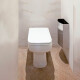 INODORO SIN MOCHILA TRENTO BLANCO BRILLO LOZA SANITARIA BAÑO 000