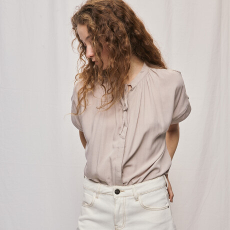 SHORT OMBRA Blanco