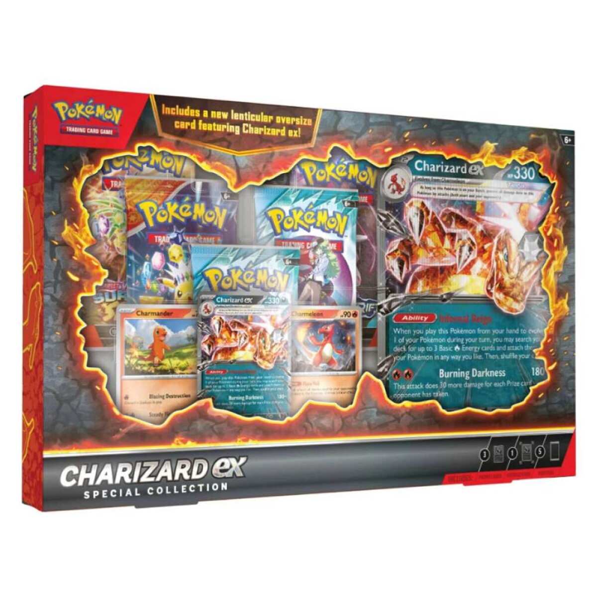 Pokémon TCG: Charizard Ex - Special Collection Master Case [Inglés] 