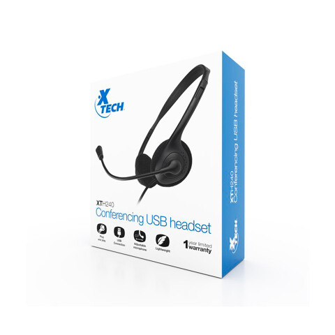 Auricular de PC para Conferencia USB X Tech H240 Auricular de PC para Conferencia USB X Tech H240
