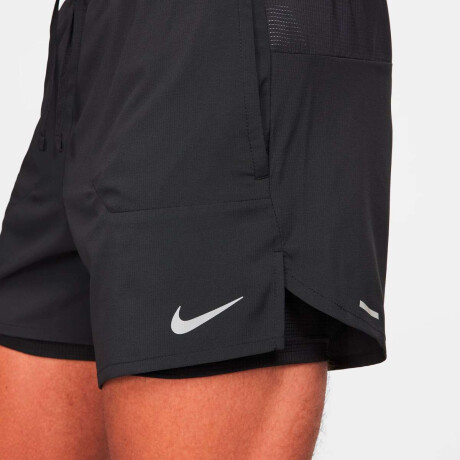 Short Nike Stride Dri-Fit 5'' 2-In-1 Running de Hombre Negro