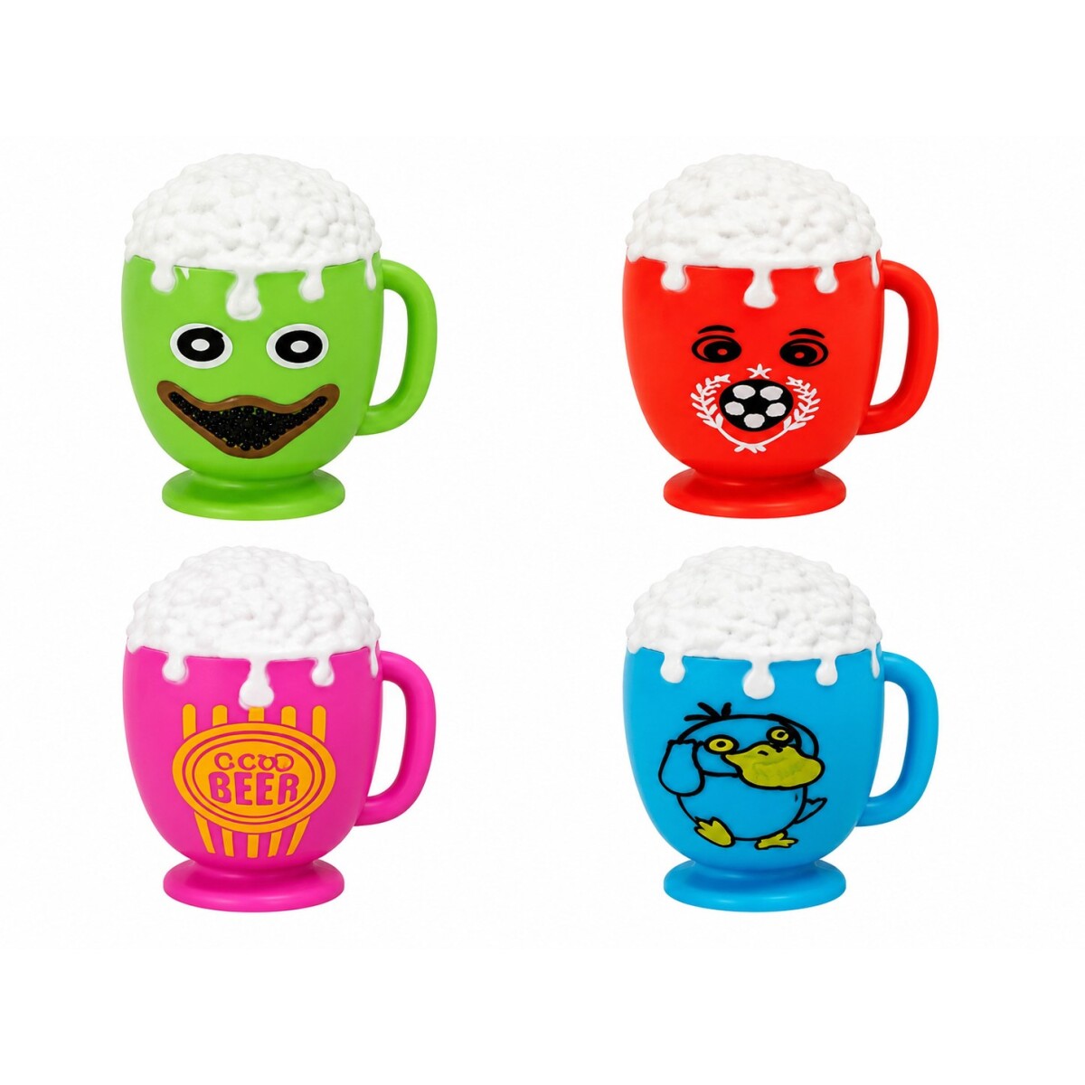 Juguete Squishy en Forma de Vaso de Cerveza 