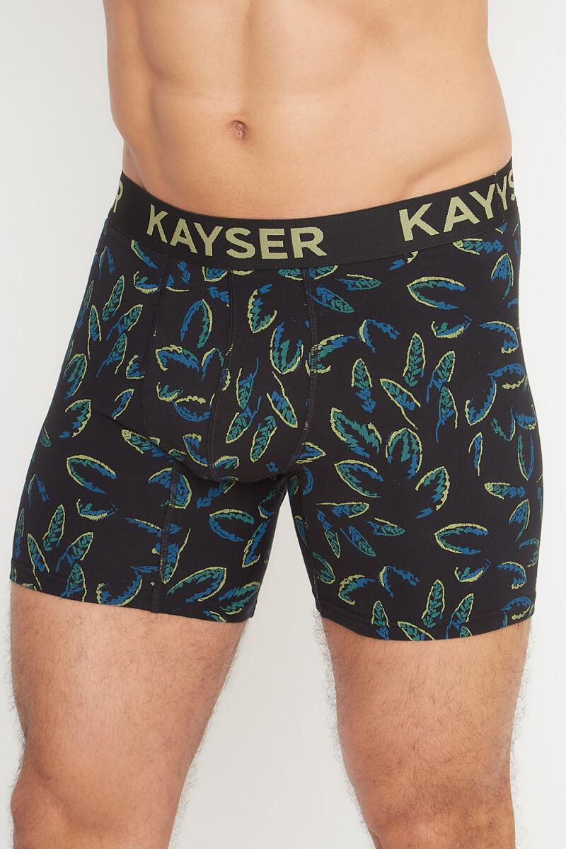 BOXER ALG.LYC. LARGO VERDE MALVA