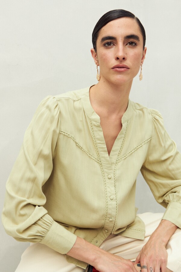 CAMISA BULLE Verde Oliva