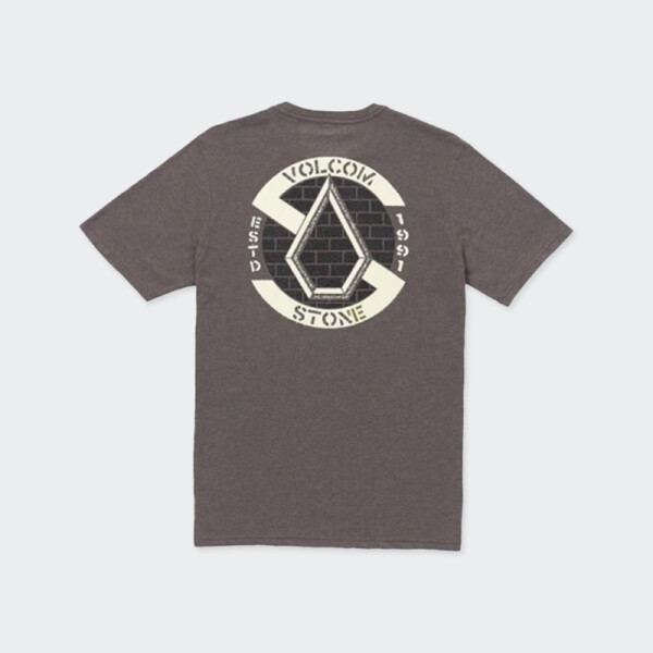 Remera Volcom Celler Marrón