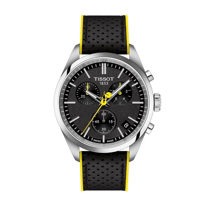 Reloj Tissot T1504171105100 para hombre con correa de acero Negro