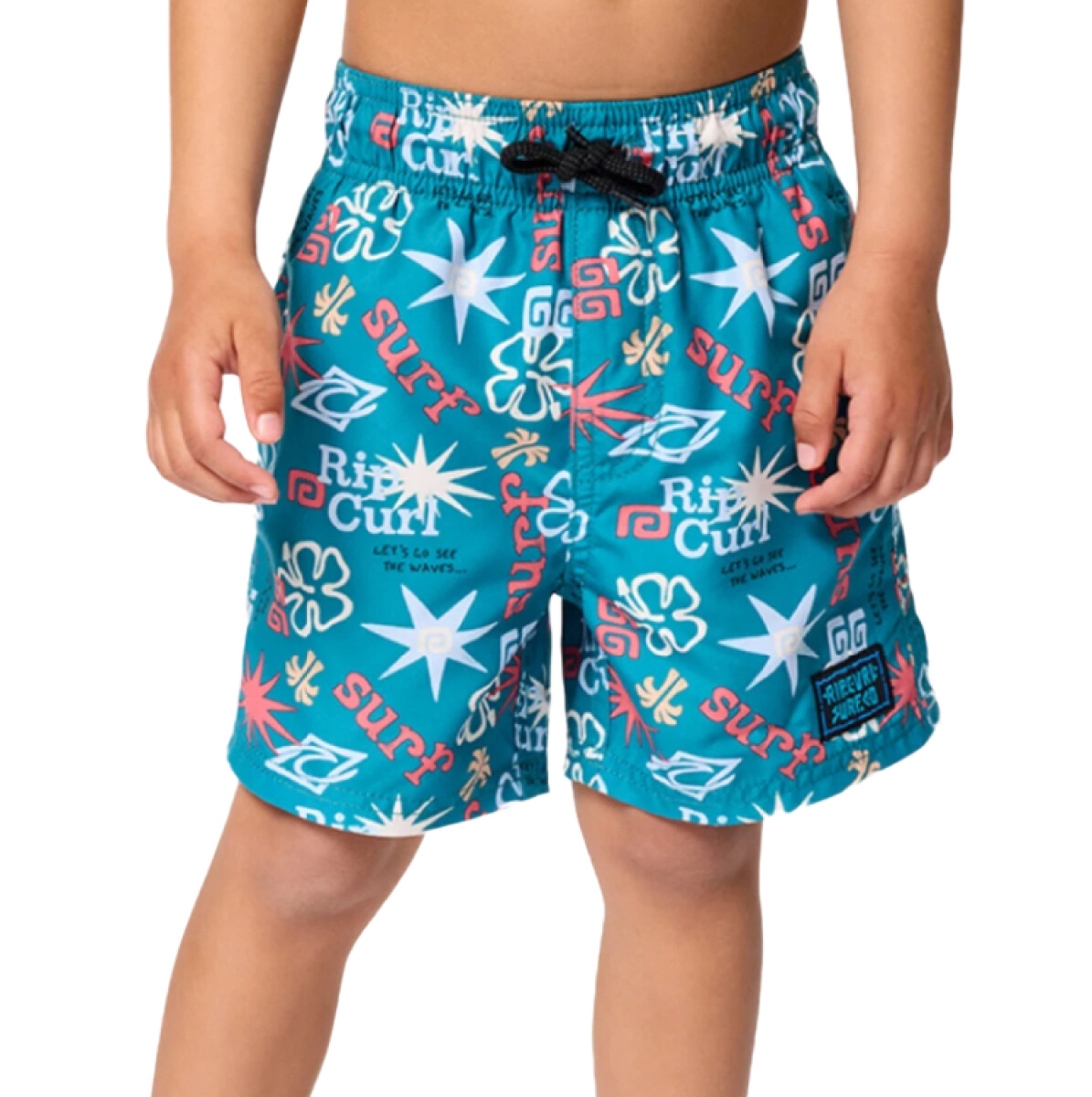 Bermuda Rip Curl Wave Dayz Volley Niño - Azul 