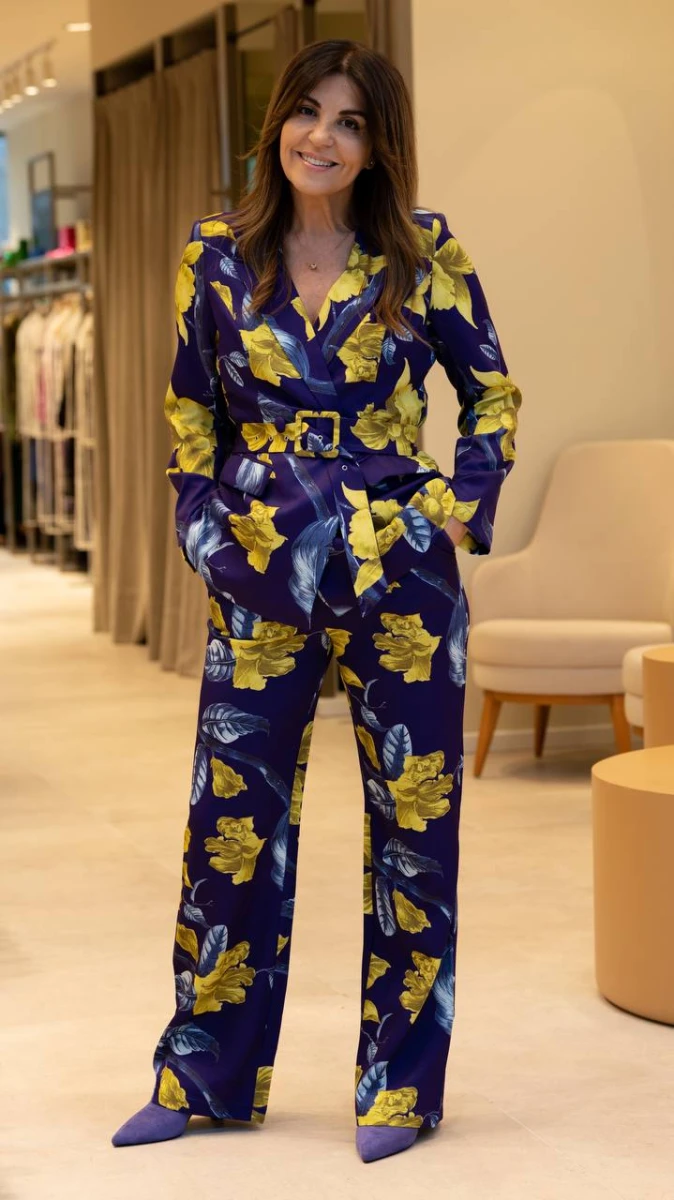 Pantalón Flor - Violeta 