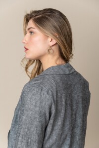 BLAZER CAROL Negro jaspeado