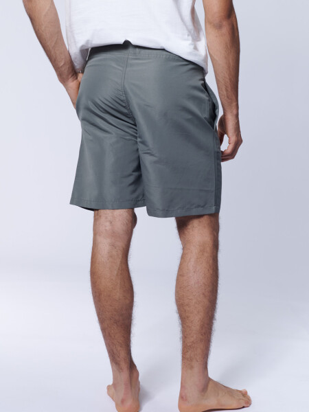 Short de baño ajustable Gris