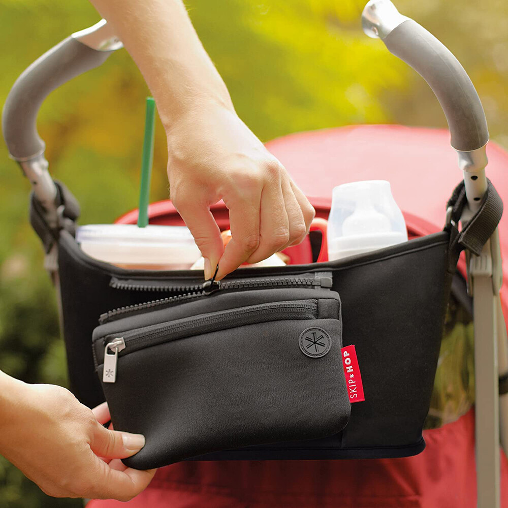 Organizador coche SKIP HOP negro liso