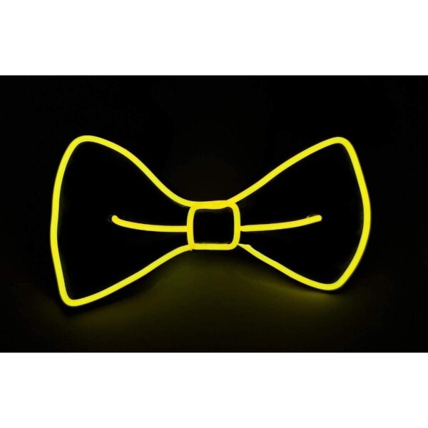 Moño Luz Led Corbata Fiesta Electronica Neon Rave Techno Moño Luz Led Corbata Fiesta Electronica Neon Rave Techno