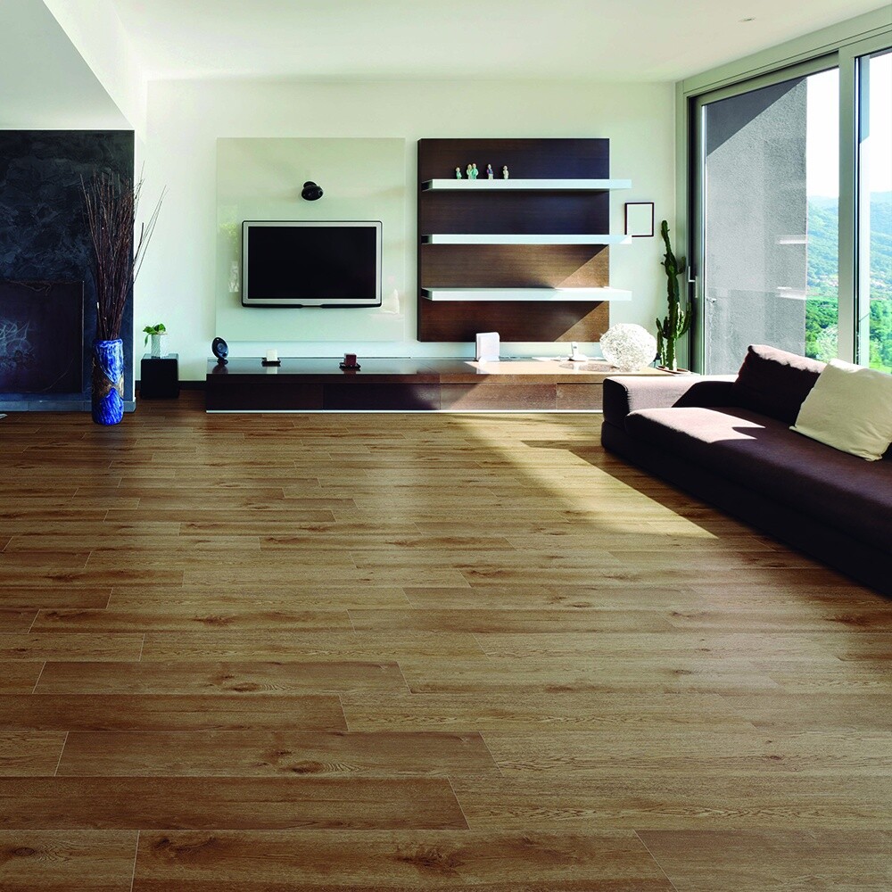 PORCELANATO MERBAU ROBLE "A" 23X120 CM Porcelanato Merbau Roble "a" 23x120 Cm