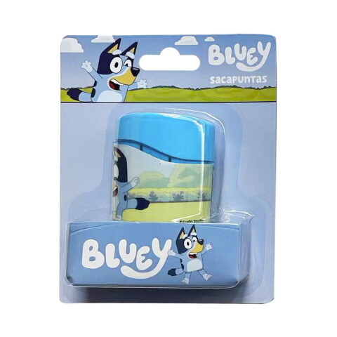Sacapuntas Bluey con Deposito y 2 Agujeros U