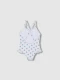 Traje De Baño Estampado Estrellas Blanco Roto