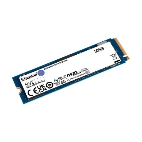 Disco sólido SSD Interno Kingston NV2 500GB M.2 2280 PCIe Disco sólido SSD Interno Kingston NV2 500GB M.2 2280 PCIe