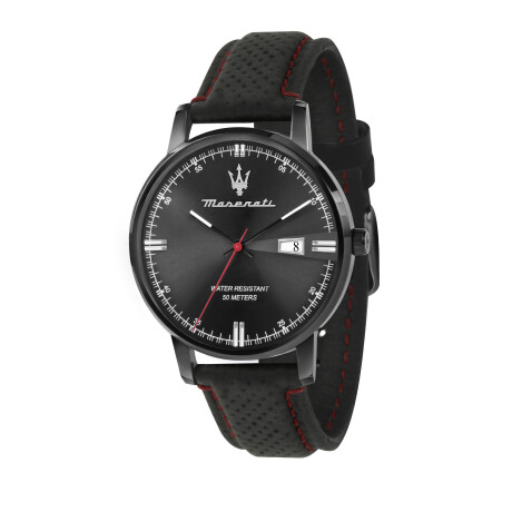 Reloj Maserati Fashion Cuero Negro 0