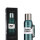 Termo Slim 750mL. con Base Silicona Verde Metalizado