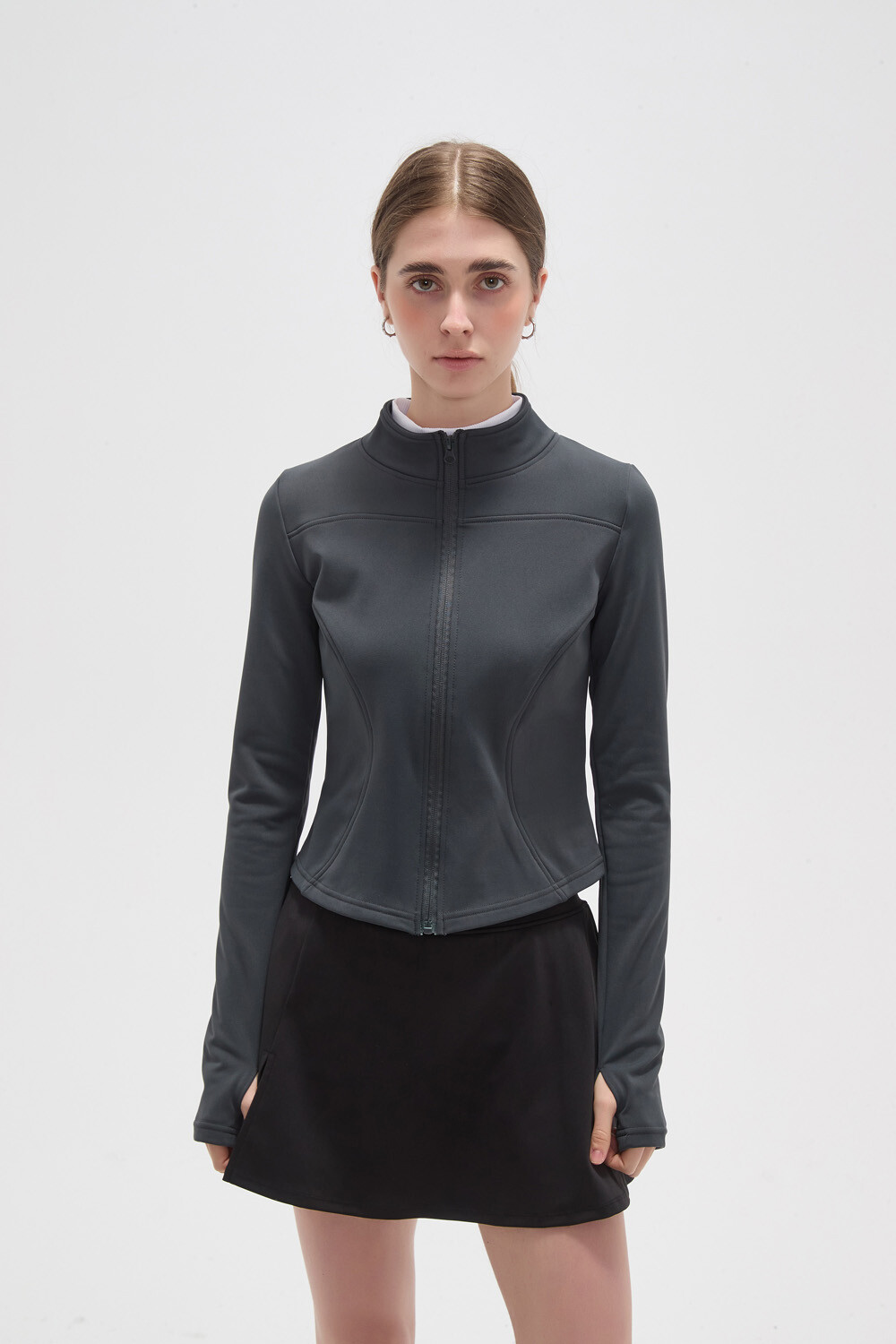 Campera Palua Gris Oscuro