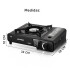 Anafe Portátil A Gas Akane Para Camping 1 Hornalla A.82261 ANAFE A GAS PORTATIL STOVE A.82261