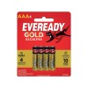 PILA ALCALINA EVEREADY GOLD AAA BLISTER X 4 UNIDADES PILA ALCALINA EVEREADY GOLD AAA BLISTER X 4 UNIDADES